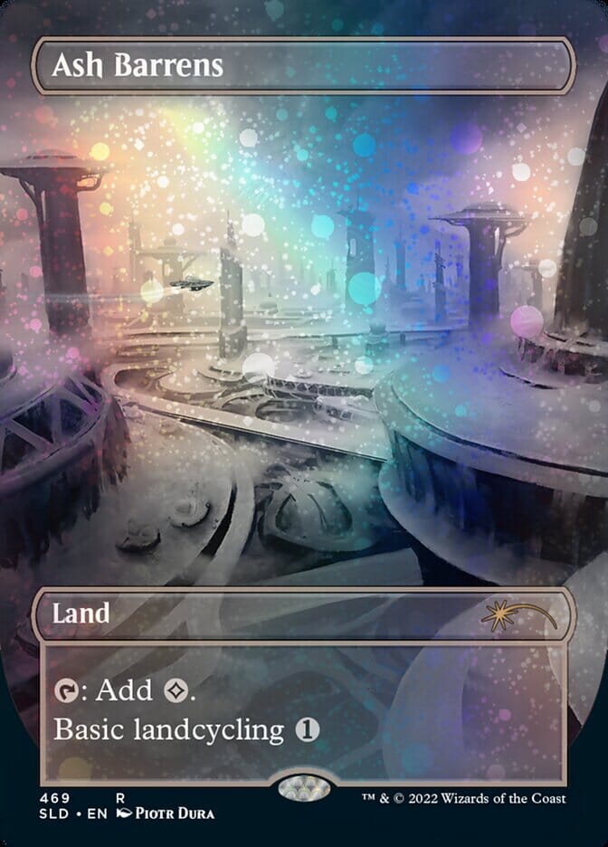 Ash Barrens (Galaxy Foil) [Secret Lair Drop Series] MTG Single Magic: The Gathering  | Multizone: Comics And Games