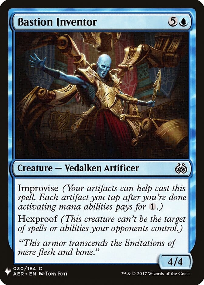 Bastion Inventor [Mystery Booster] MTG Single Magic: The Gathering  | Multizone: Comics And Games