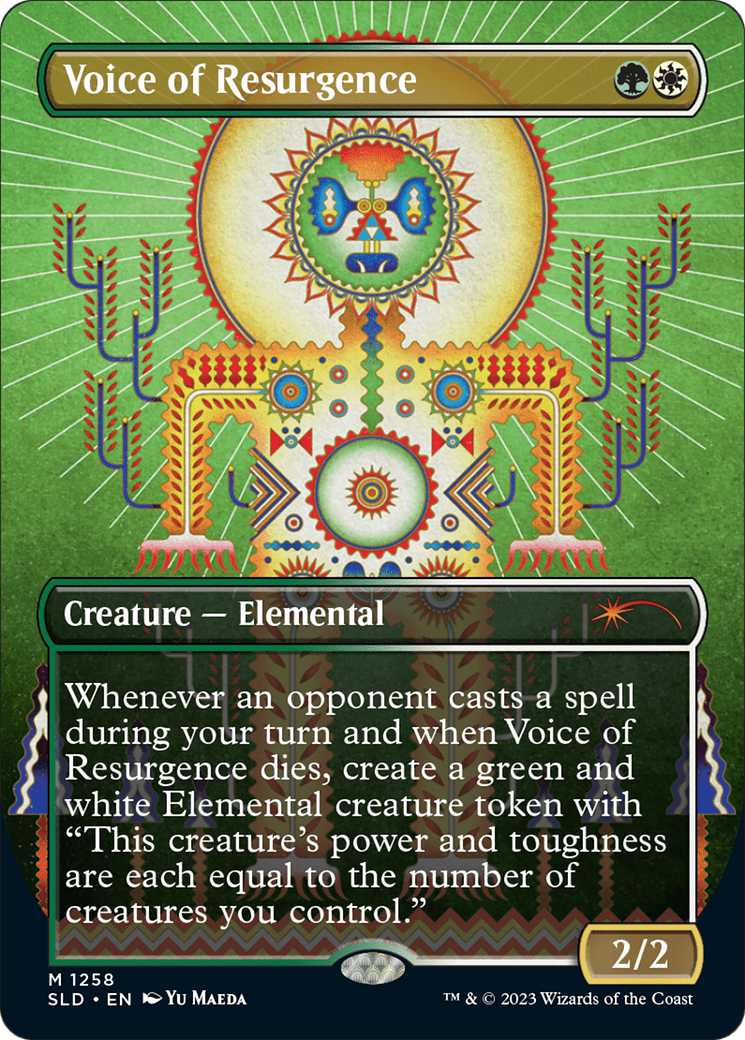 Voice of Resurgence [Secret Lair Drop Series] MTG Single Magic: The Gathering  | Multizone: Comics And Games