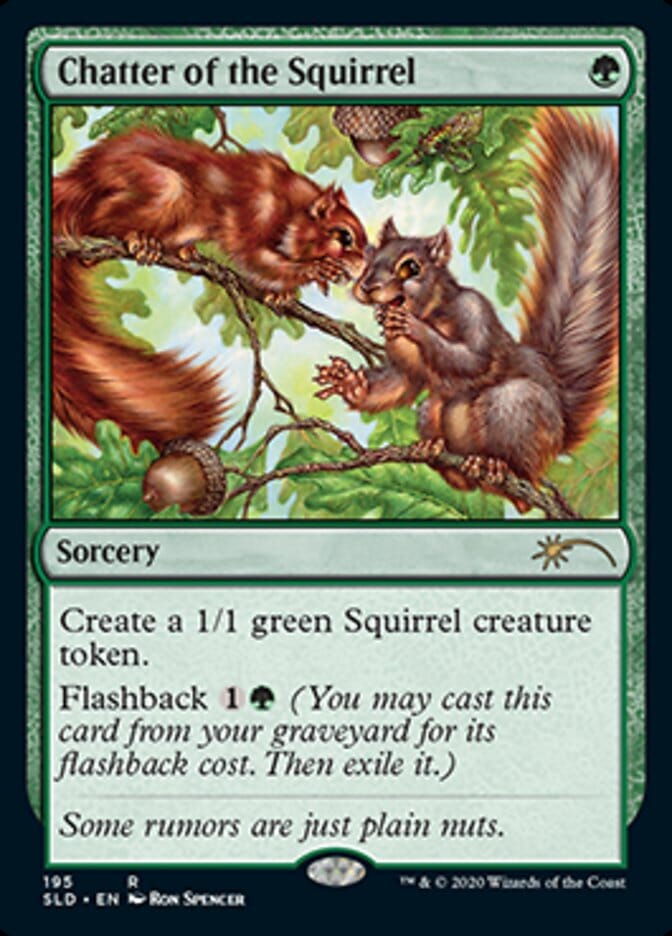 Chatter of the Squirrel [Secret Lair Drop Series] MTG Single Magic: The Gathering  | Multizone: Comics And Games