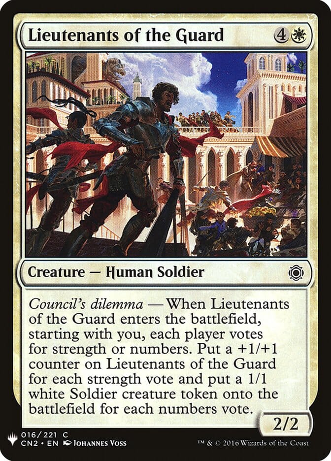Lieutenants of the Guard [Mystery Booster] MTG Single Magic: The Gathering  | Multizone: Comics And Games
