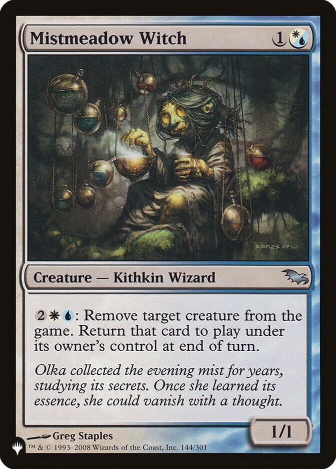 Mistmeadow Witch [The List] MTG Single Magic: The Gathering  | Multizone: Comics And Games