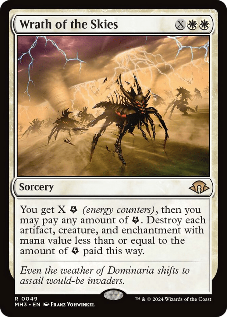 Wrath of the Skies [Modern Horizons 3] MTG Single Magic: The Gathering  | Multizone: Comics And Games