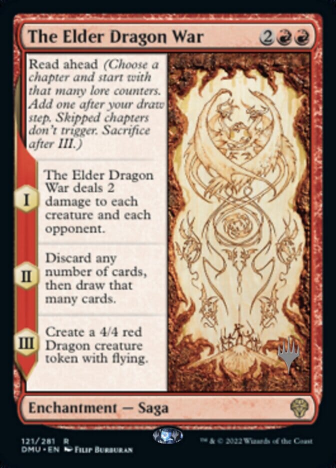 The Elder Dragon War (Promo Pack) [Dominaria United Promos] MTG Single Magic: The Gathering  | Multizone: Comics And Games