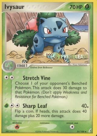 Ivysaur (35/100) (Prerelease Promo) [Nintendo: Black Star Promos] Pokemon Single Pokémon  | Multizone: Comics And Games