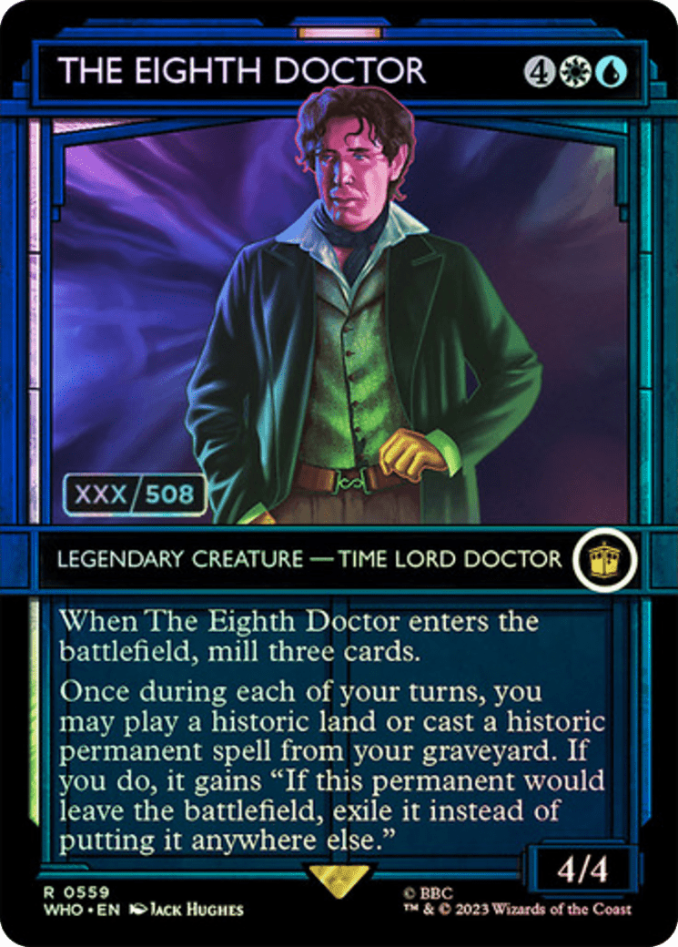 The Eighth Doctor (Serial Numbered) [Doctor Who] MTG Single Magic: The Gathering  | Multizone: Comics And Games
