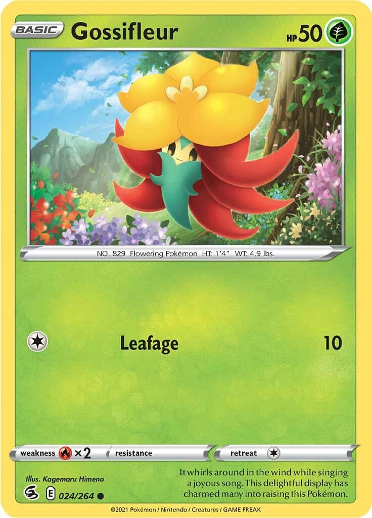 Gossifleur (024/264) [Sword & Shield: Fusion Strike] Pokemon Single Pokémon  | Multizone: Comics And Games