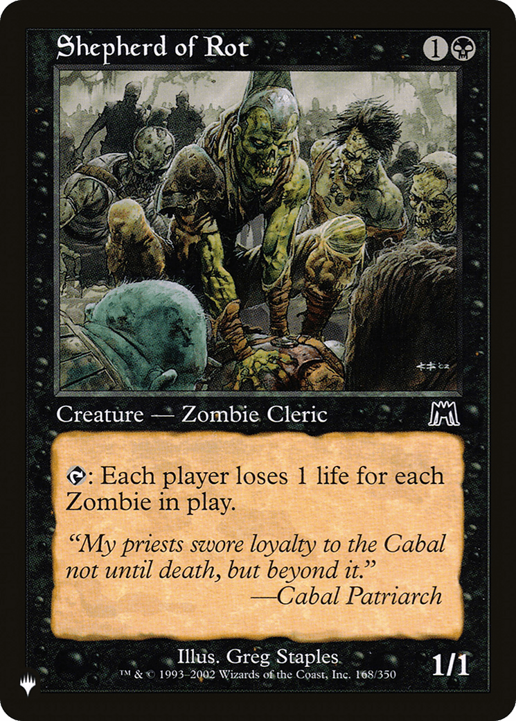 Shepherd of Rot [The List] MTG Single Magic: The Gathering  | Multizone: Comics And Games