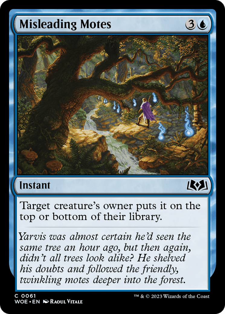 Misleading Motes [Wilds of Eldraine] MTG Single Magic: The Gathering  | Multizone: Comics And Games