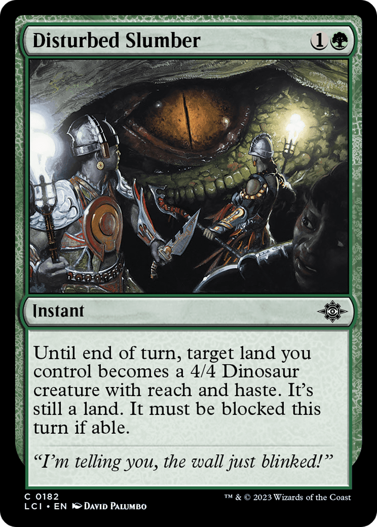 Disturbed Slumber [The Lost Caverns of Ixalan] MTG Single Magic: The Gathering  | Multizone: Comics And Games