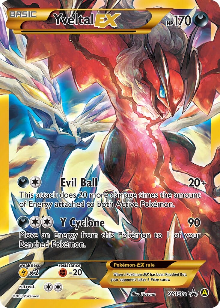 Yveltal EX (XY150a) [Alternate Art Promos] Pokemon Single Pokémon  | Multizone: Comics And Games