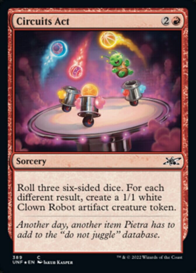 Circuits Act (Galaxy Foil) [Unfinity] MTG Single Magic: The Gathering  | Multizone: Comics And Games