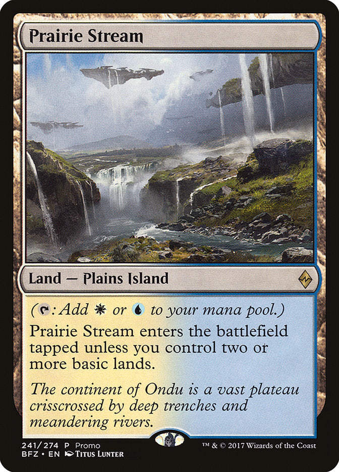 Prairie Stream (Promo) [Standard Showdown Promos] | Multizone: Comics And Games