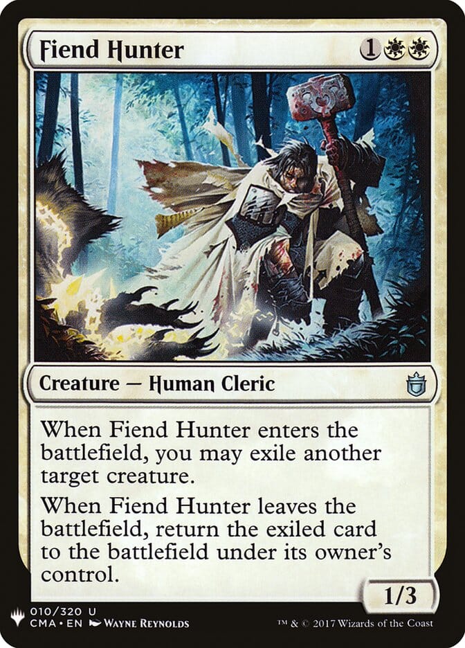 Fiend Hunter [Mystery Booster] MTG Single Magic: The Gathering  | Multizone: Comics And Games