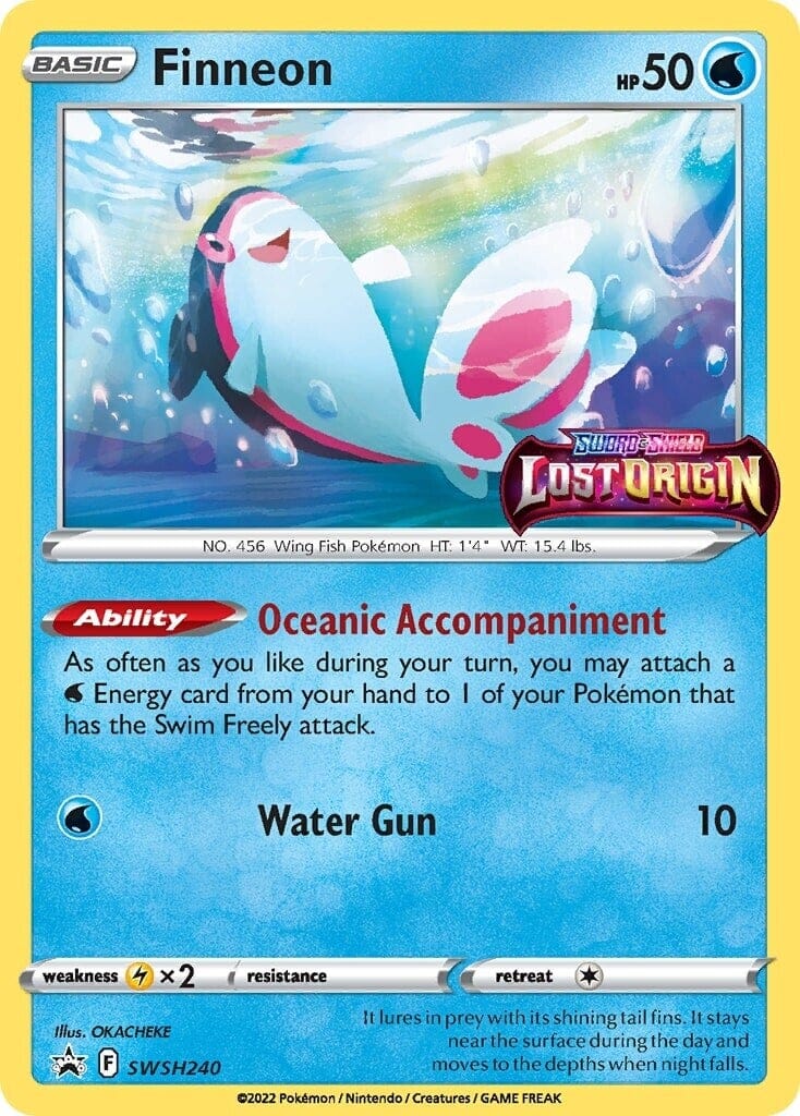 Finneon (SWSH240) [Sword & Shield: Black Star Promos] Pokemon Single Pokémon  | Multizone: Comics And Games