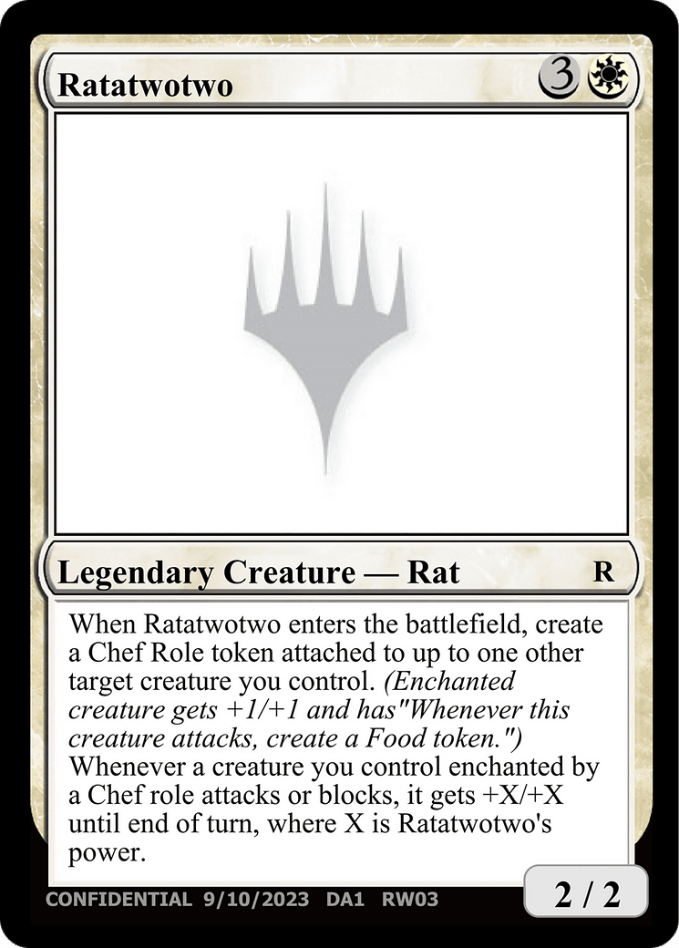 Ratatwotwo [Unknown Event] MTG Single Magic: The Gathering  | Multizone: Comics And Games