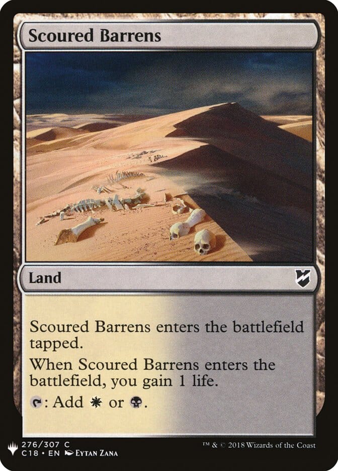 Scoured Barrens [Mystery Booster] MTG Single Magic: The Gathering  | Multizone: Comics And Games