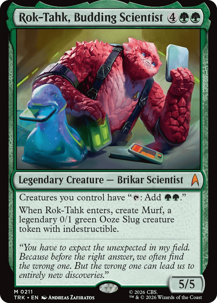 Rok-Tahk, Budding Scientist [Star Trek] MTG Single Magic: The Gathering  | Multizone: Comics And Games