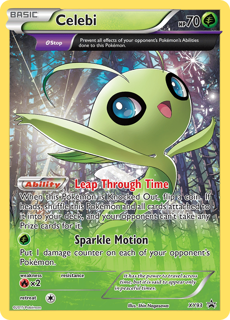 Celebi (XY93) [XY: Black Star Promos] Pokemon Single Pokémon  | Multizone: Comics And Games