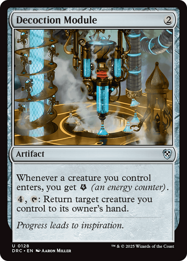 Decoction Module [Aetherdrift Commander] MTG Single Magic: The Gathering  | Multizone: Comics And Games