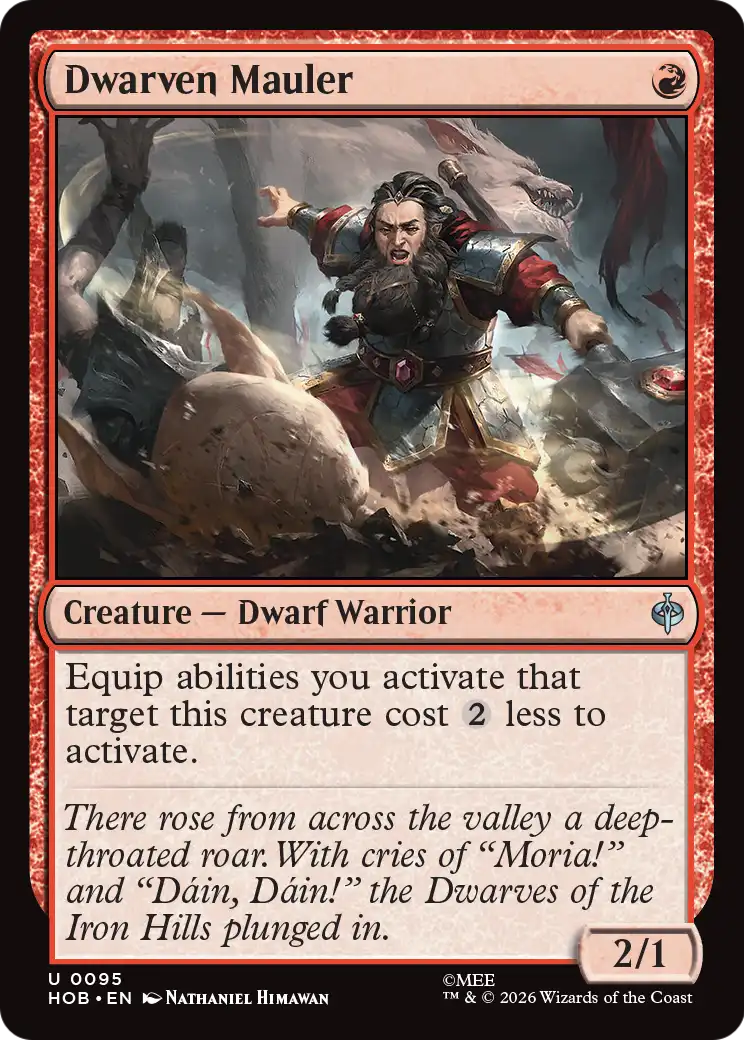 Dwarven Mauler [The Hobbit] | Multizone: Comics And Games
