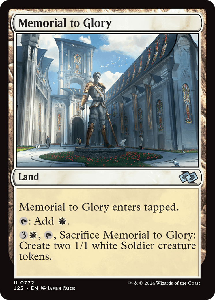 Memorial to Glory [Foundations Jumpstart] MTG Single Magic: The Gathering  | Multizone: Comics And Games