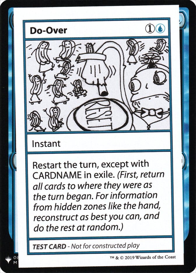 Do-Over [Mystery Booster Playtest Cards] MTG Single Magic: The Gathering  | Multizone: Comics And Games