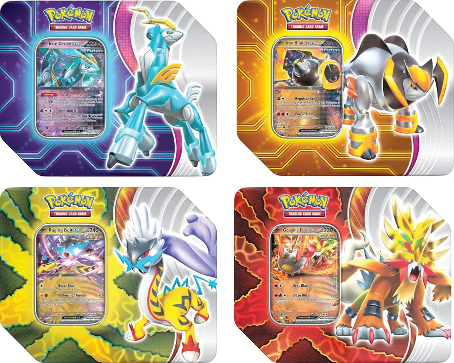 Paradox Destinies Tin card game Pokémon  | Multizone: Comics And Games