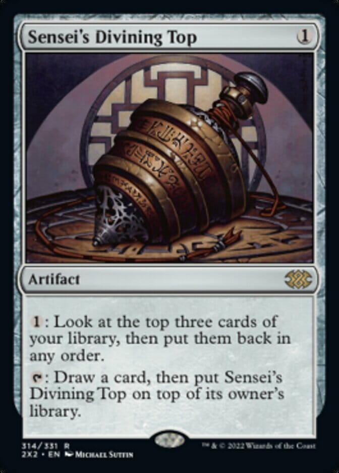 Sensei's Divining Top [Double Masters 2022] MTG Single Magic: The Gathering  | Multizone: Comics And Games
