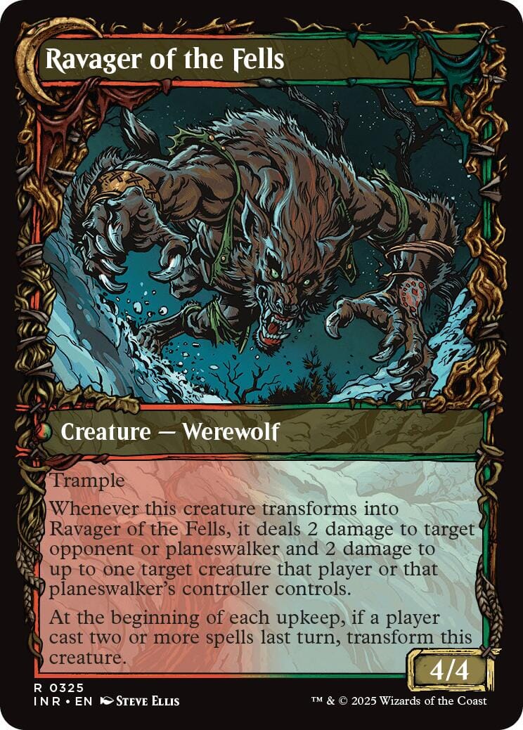 Huntmaster of the Fells // Ravager of the Fells (Showcase) [Innistrad Remastered] MTG Single Magic: The Gathering  | Multizone: Comics And Games