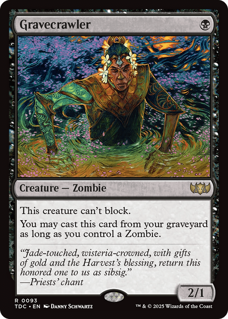 Gravecrawler [Tarkir: Dragonstorm Commander] MTG Single Magic: The Gathering  | Multizone: Comics And Games