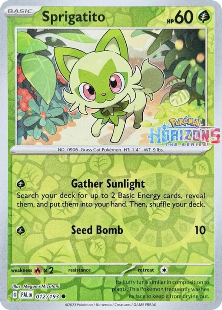 Sprigatito (012/193) [Miscellaneous Cards] Pokemon Single Pokémon  | Multizone: Comics And Games
