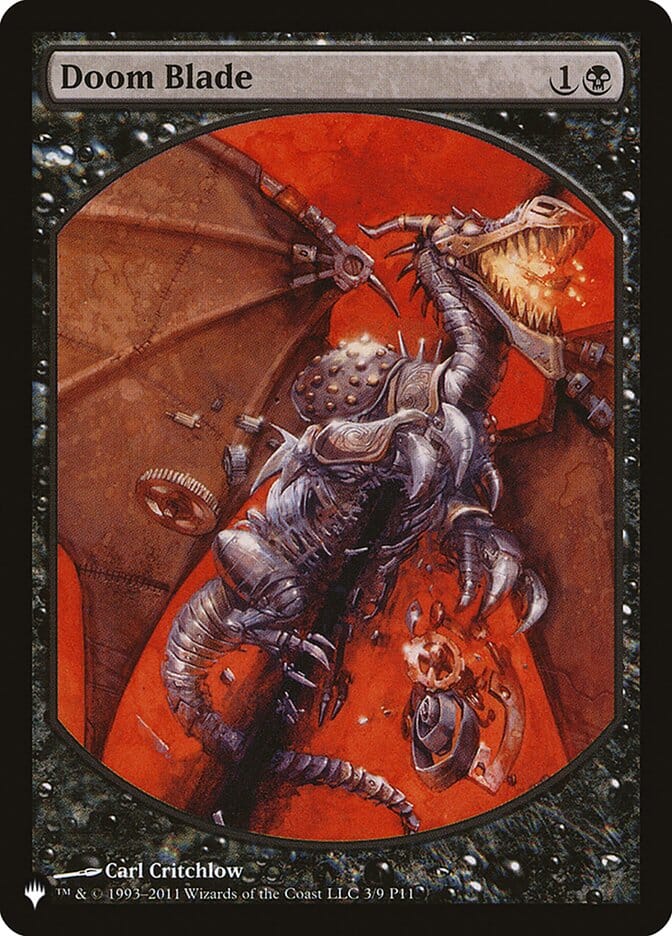 Doom Blade [The List] MTG Single Magic: The Gathering  | Multizone: Comics And Games