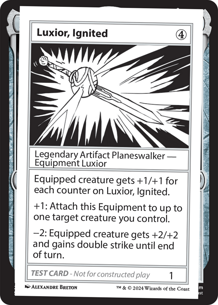 Luxior, Ignited [Mystery Booster 2 Playtest Cards] MTG Single Magic: The Gathering  | Multizone: Comics And Games
