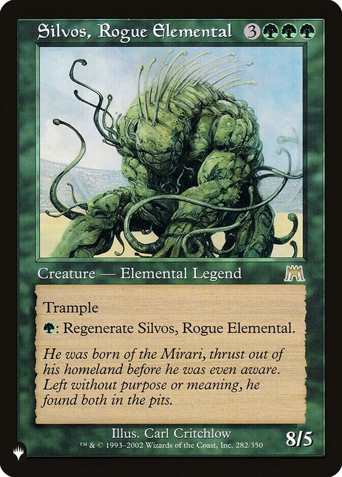 Silvos, Rogue Elemental [The List] MTG Single Magic: The Gathering  | Multizone: Comics And Games