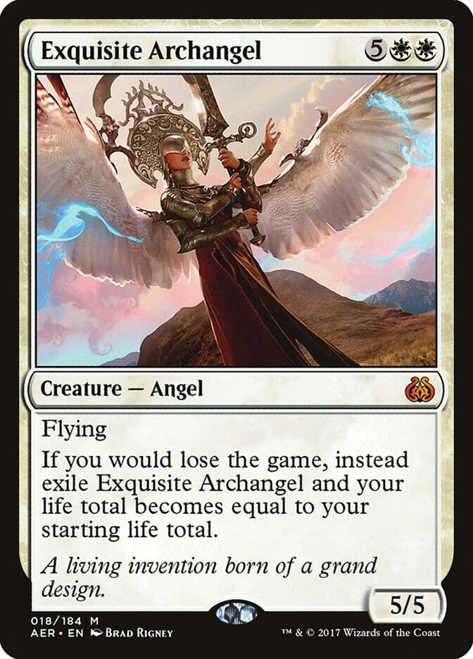 Exquisite Archangel [Aether Revolt] MTG Single Magic: The Gathering  | Multizone: Comics And Games