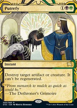 Putrefy (Foil Etched) [Strixhaven: Mystical Archive] MTG Single Magic: The Gathering  | Multizone: Comics And Games