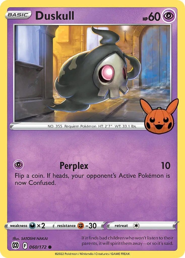 Duskull (060/172) [Trick or Trade] Pokemon Single Pokémon  | Multizone: Comics And Games