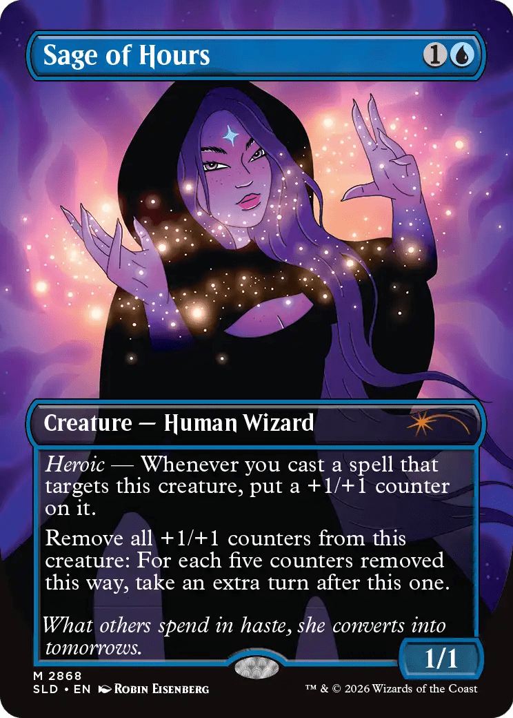 Sage of Hours [Secret Lair Drop Series] MTG Single Magic: The Gathering  | Multizone: Comics And Games