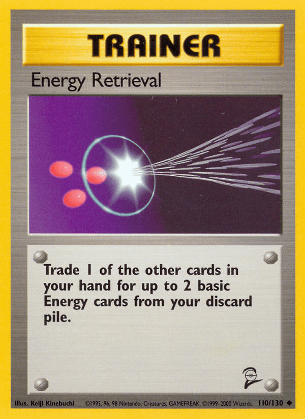 Energy Retrieval (110/130) [Base Set 2] Pokemon Single Pokémon  | Multizone: Comics And Games