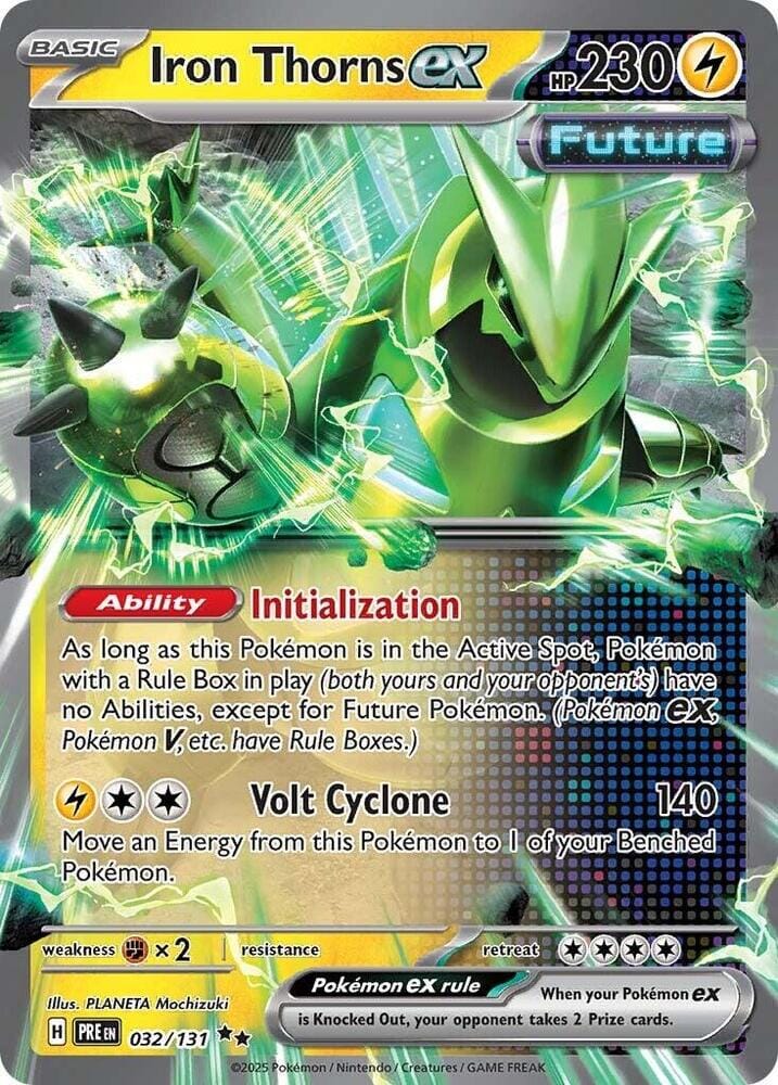 Iron Thorns ex (032/131) [Scarlet & Violet: Prismatic Evolutions] Pokemon Single Pokémon  | Multizone: Comics And Games