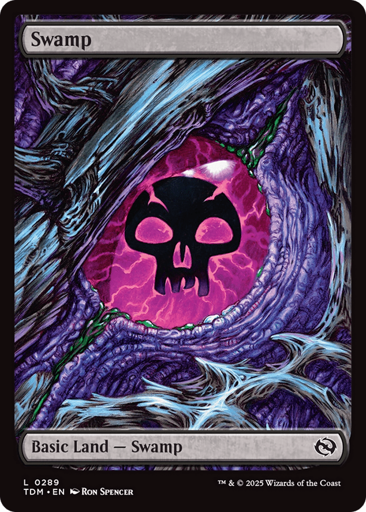 Swamp (0289) [Tarkir: Dragonstorm] MTG Single Magic: The Gathering  | Multizone: Comics And Games