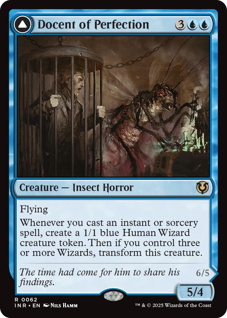 Docent of Perfection // Final Iteration [Innistrad Remastered] MTG Single Magic: The Gathering  | Multizone: Comics And Games
