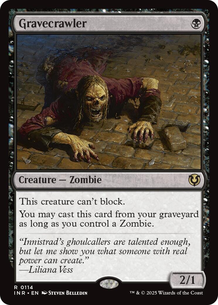 Gravecrawler [Innistrad Remastered] MTG Single Magic: The Gathering  | Multizone: Comics And Games