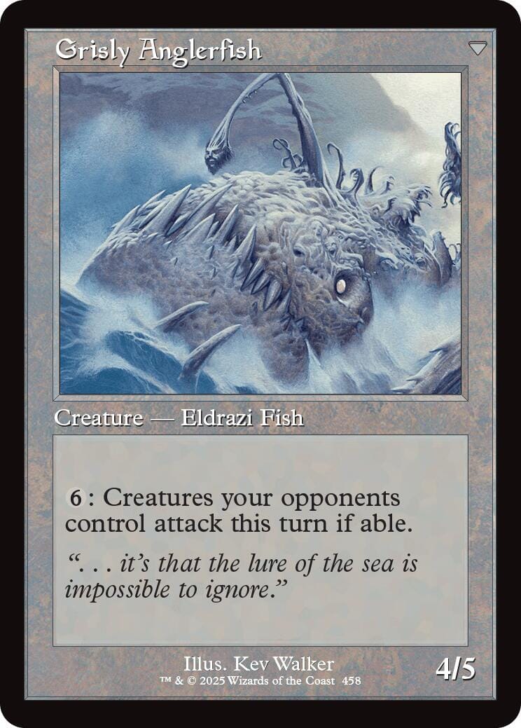 Grizzled Angler // Grisly Anglerfish (Retro Frame) [Innistrad Remastered] MTG Single Magic: The Gathering  | Multizone: Comics And Games