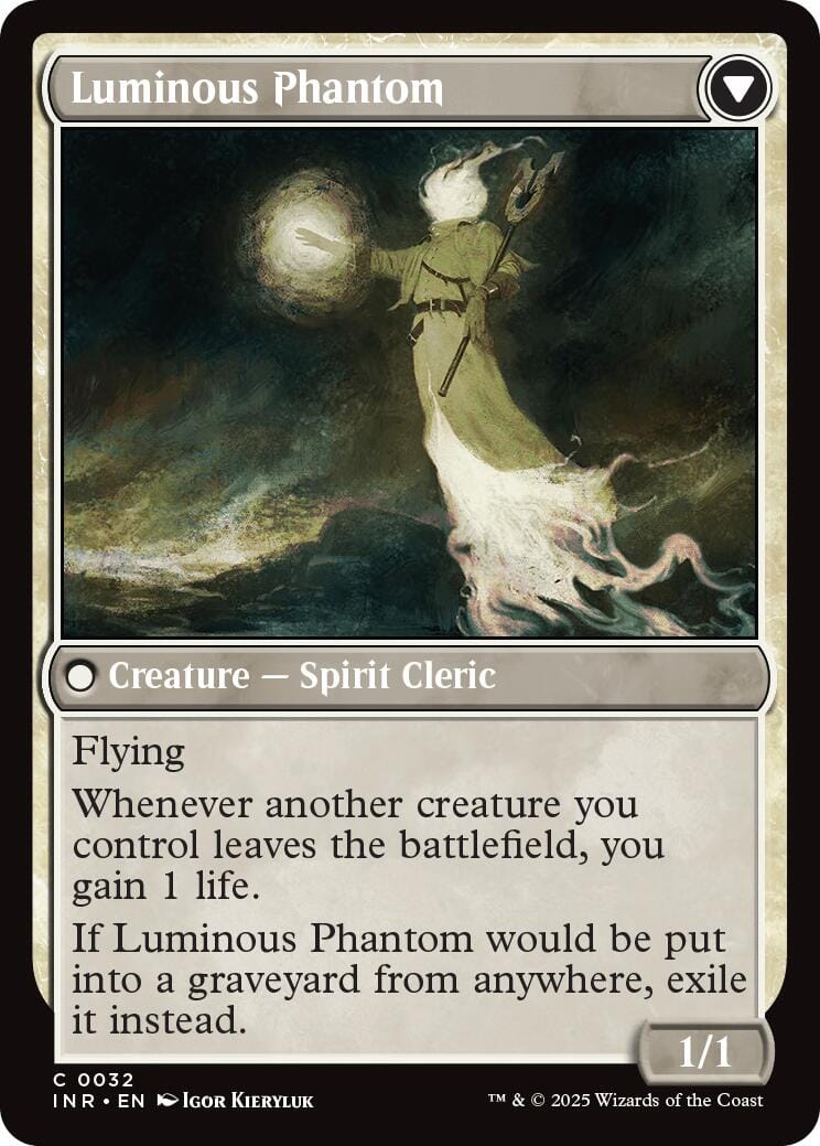 Lunarch Veteran // Luminous Phantom [Innistrad Remastered] MTG Single Magic: The Gathering  | Multizone: Comics And Games