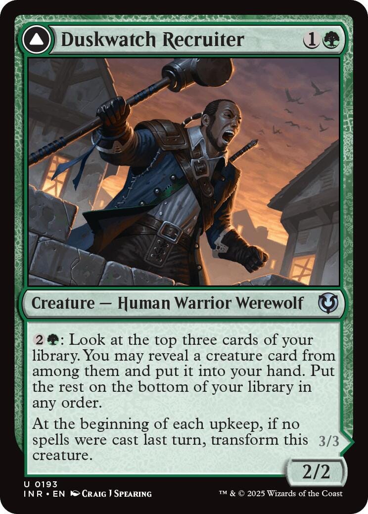 Duskwatch Recruiter // Krallenhorde Howler [Innistrad Remastered] MTG Single Magic: The Gathering  | Multizone: Comics And Games