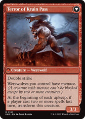 Kruin Outlaw // Terror of Kruin Pass [Innistrad Remastered] MTG Single Magic: The Gathering  | Multizone: Comics And Games