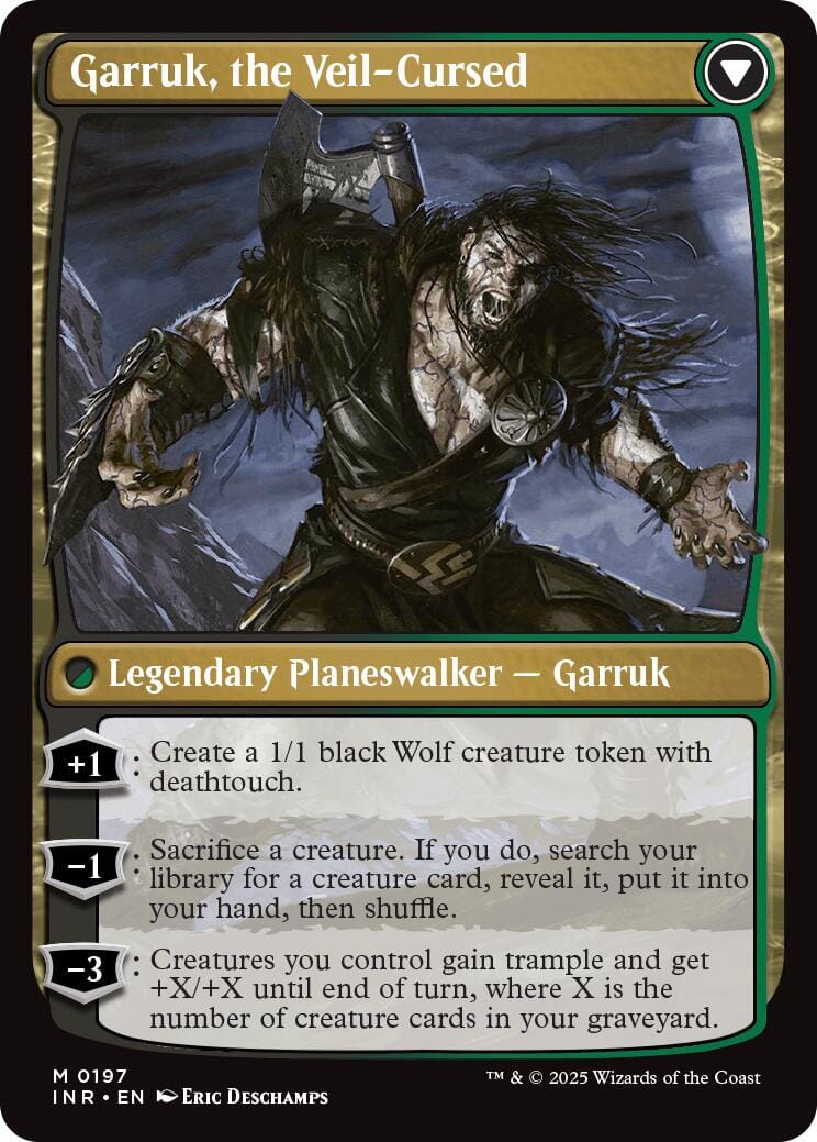 Garruk Relentless // Garruk, the Veil-Cursed [Innistrad Remastered] MTG Single Magic: The Gathering  | Multizone: Comics And Games