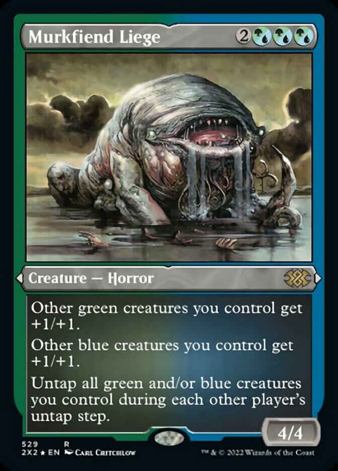Murkfiend Liege (Foil Etched) [Double Masters 2022] MTG Single Magic: The Gathering  | Multizone: Comics And Games